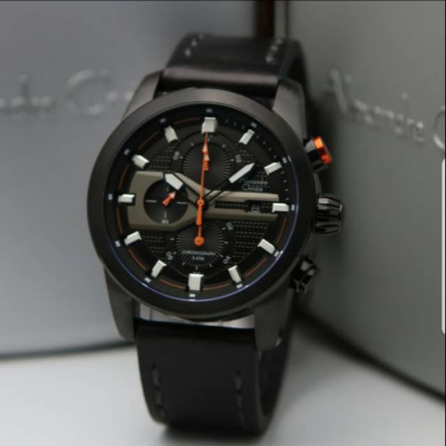 ALEXANDRE CHRISTIE AC6270 FULL BLACK PRIA.ORIGINAL GARANSI RESMI 1 TAHUN
