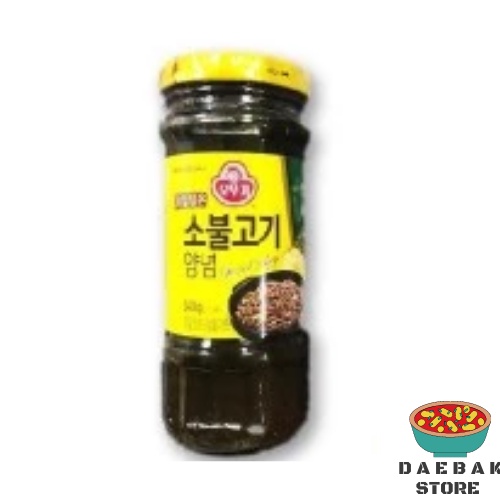 

Ottogi Bulgogi Sauce & Kalbi BBQ Sauce 480gr - Bumbu Bulgogi Saus & Kalbi Made In Korea