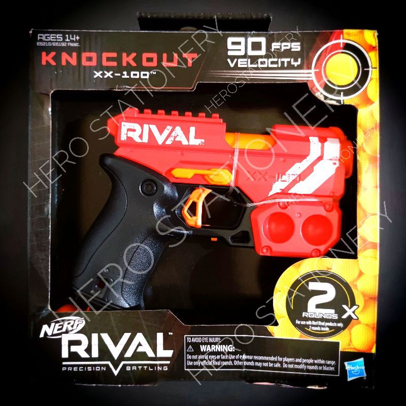 NERF rival knockout XX-100 blaster toy mainan