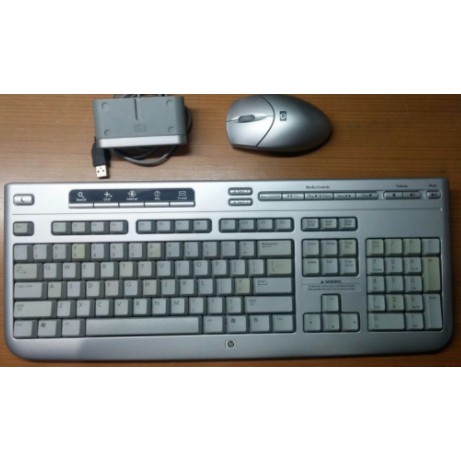 Keyboard + Mouse Wireless Merk HP