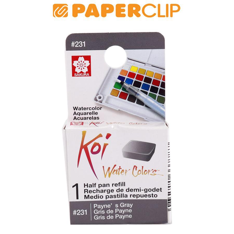 

WATER COLOUR SAKURA HALF PAN PAYNE'S GRAY XNCW-231
