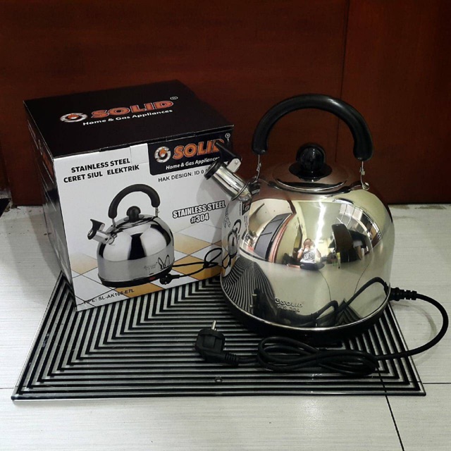 SSA SOLID TEKO LISTRIK KETTLE LISTRIK CERET LISTRIK PEMANAS AIR 5 LITER