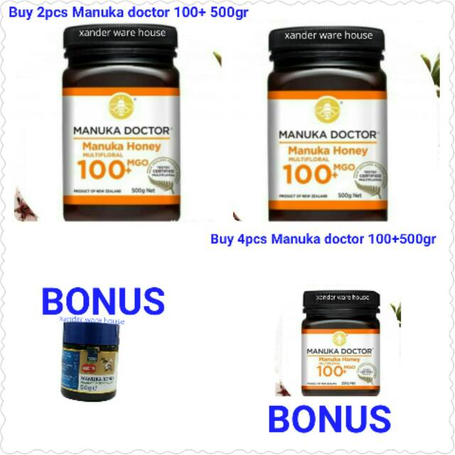 

PROMO MADU MANUKA DOCTOR MANUKA HONEY MGO 100+500GR