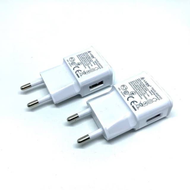 Travel Charger Batok Adaptor USB 2.A LEON Fast Charging 100% Original