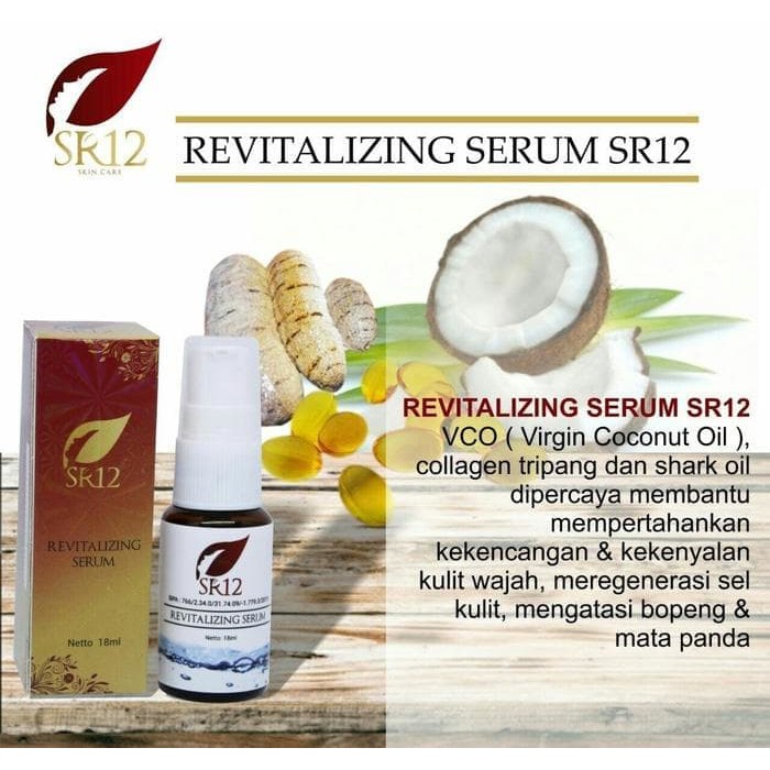 

Sr12 Revitalizing Serum - Perawatan Kulit Wajah Cerah Segar Kencang Paling Murah