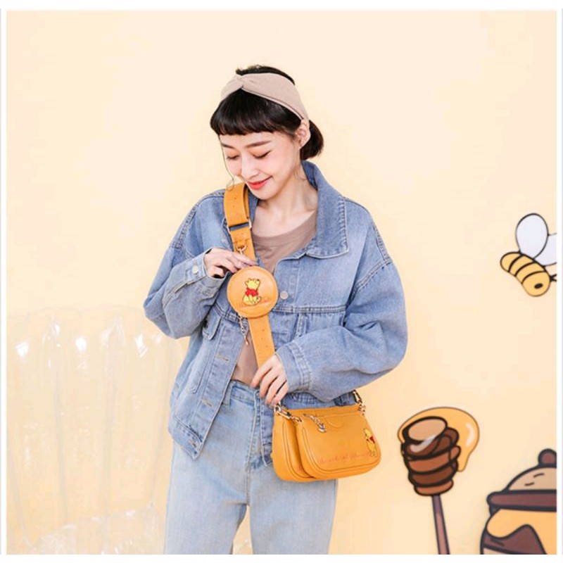 TaS Winnie The Pooh 3way Skyblue vs Disney