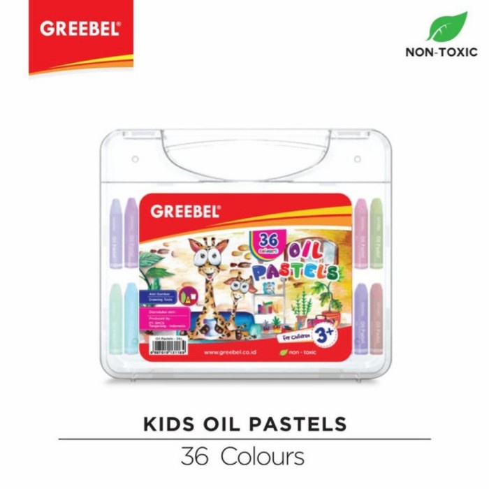 

Bagus Greebel Oil Pastel Set 36 Warna Crayon Krayon Grebeel Premium Case Kit Gilaa!!!