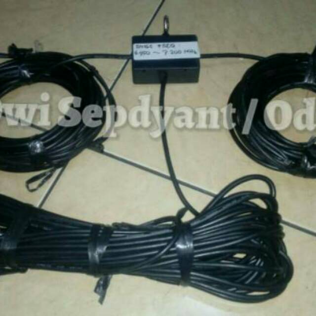 ANTENE DOUBLE BAZOOKA 40 METER BAND ( 7 MHZ )
