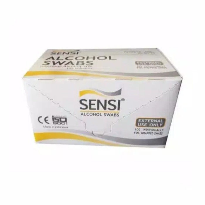 Sensi Alcohol Swabs Tisu Alkohol Steril