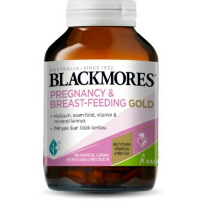 Ibu Hamil - Blackmores Pregnancy Breastfeeding Gold (60)Vitamin Ibu Hamil Menyusui