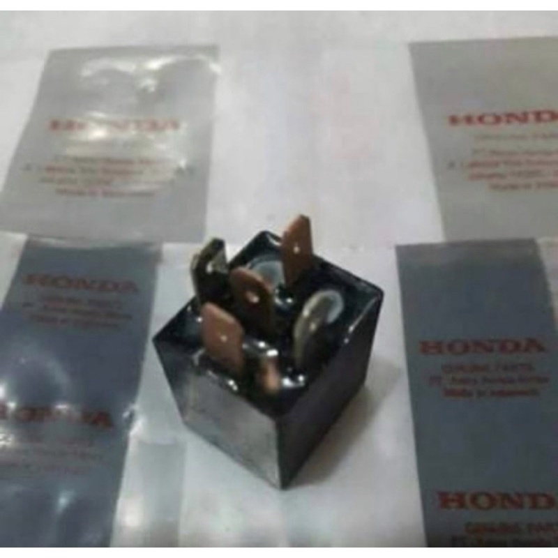 RELAY RILAY KLAKSON MOTOR MOBIL KAKI 5 HONDA ORI ASLI LOSEPACK TER MURAH