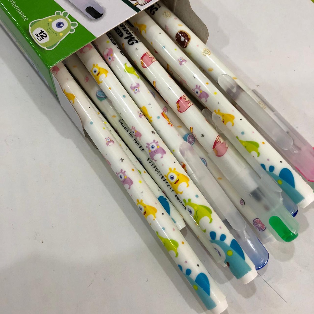 

PULPEN GEL 0.6MM GAMBAR LUCU ANAK MONSTERS UNIVERSITY BRIGHTOFFICE MONSTAR