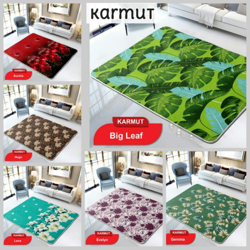 Karpet Selimut Internal Motif Hugo, Aurelia dll SUPERMURAH