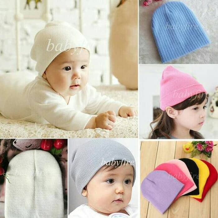 PROMO Kupluk Rajut Bayi | Kupluk Bayi | Topi Bayi | Kupluk Anak | Topi Anak