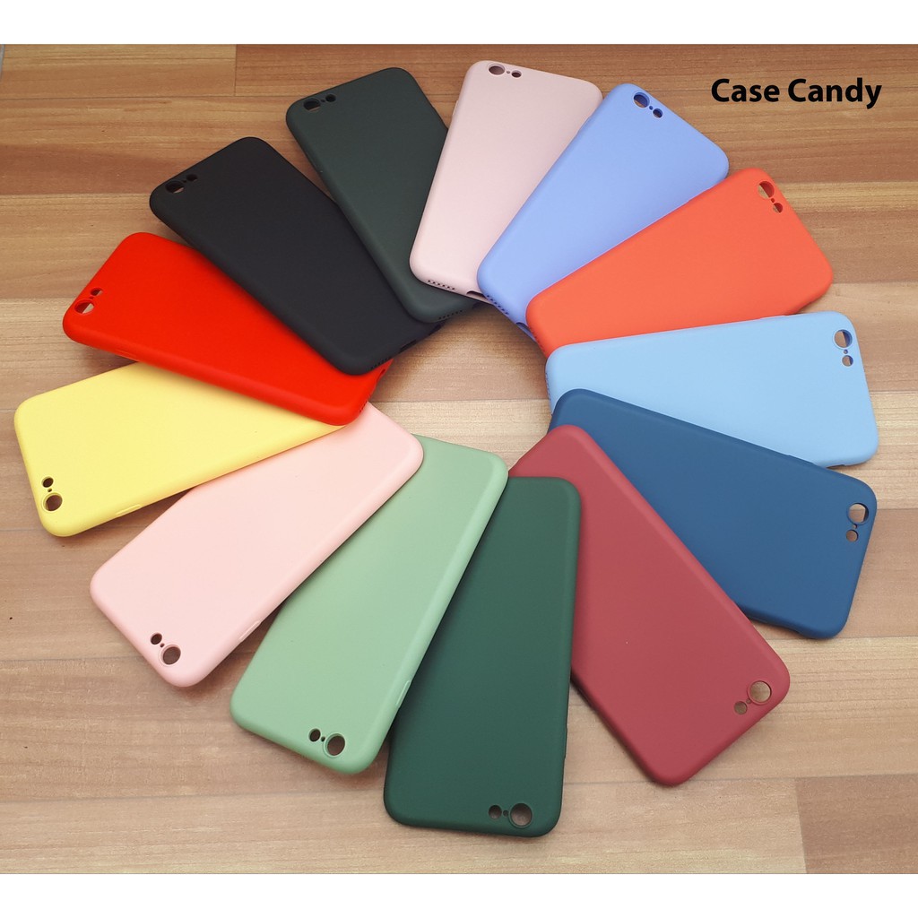 CASE SAMSUNG J8 A6+ A2 CORE A01 M01 A01 CORE A5 2016 SOFTCASE CANDY Casing Handphone CASE HP CASING 