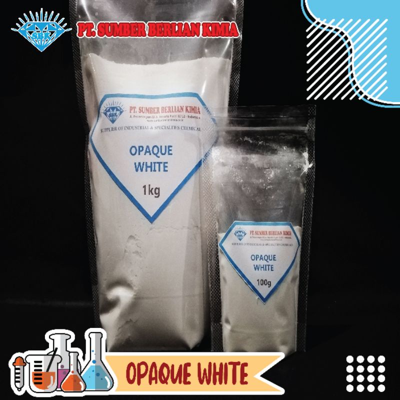 

Titanium Dioxide / Opaque white 500gr