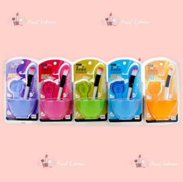 MANGKUK MASKER LULUR 4 IN 1 SET