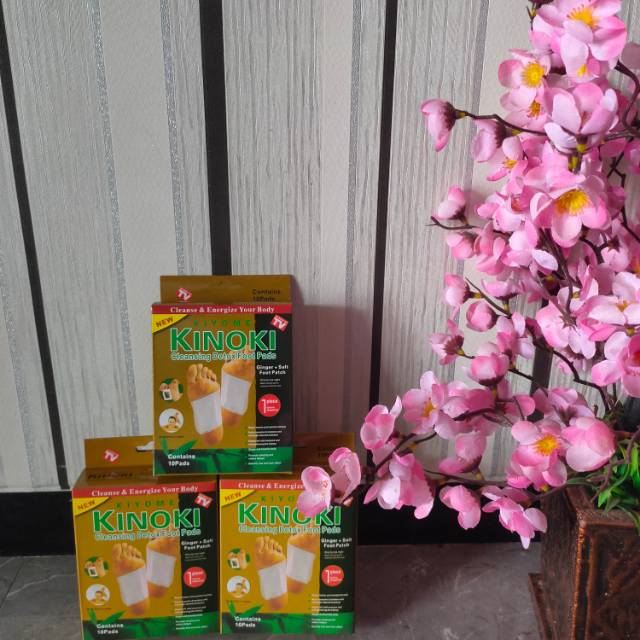 KINOKI GOLD BOX GINGER SALT isi 10 pcs