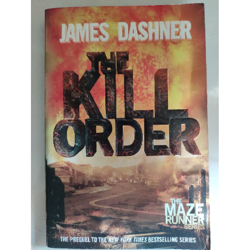 novel maze runner (seri the kill order)