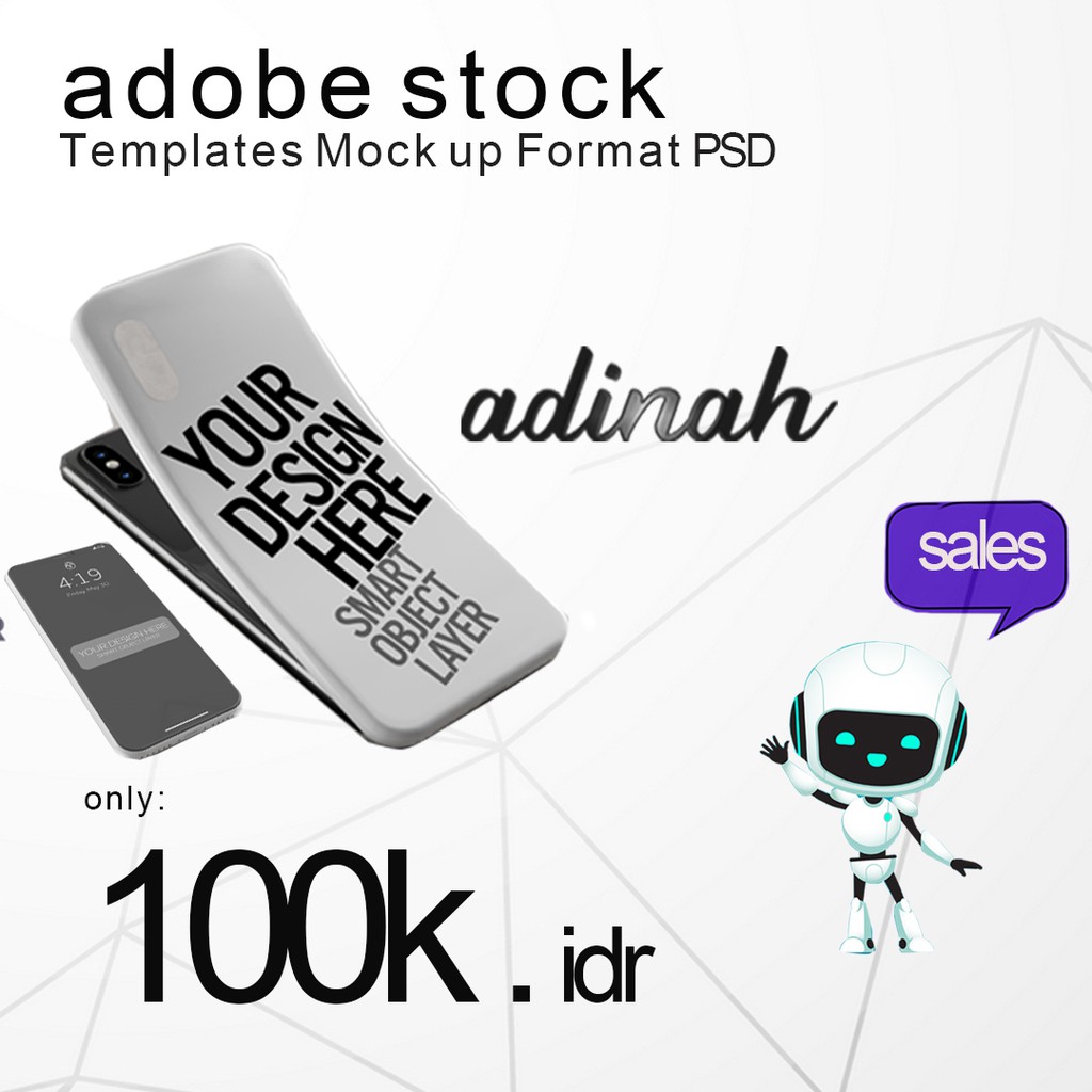 Download ADOBE STOCK TEMPLATES MOCK UP FORMAT PSD CUSTOM | Shopee ...