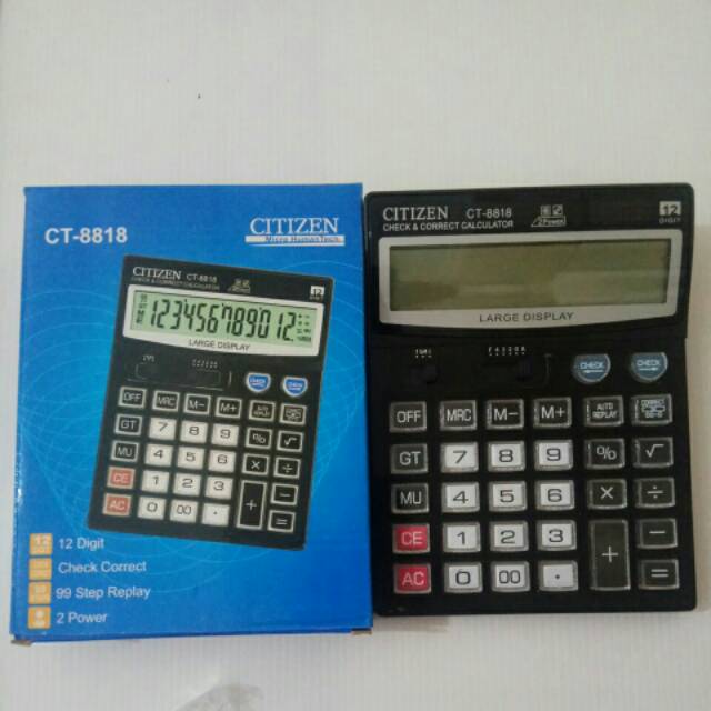 

Calculator citizen CT-8818
