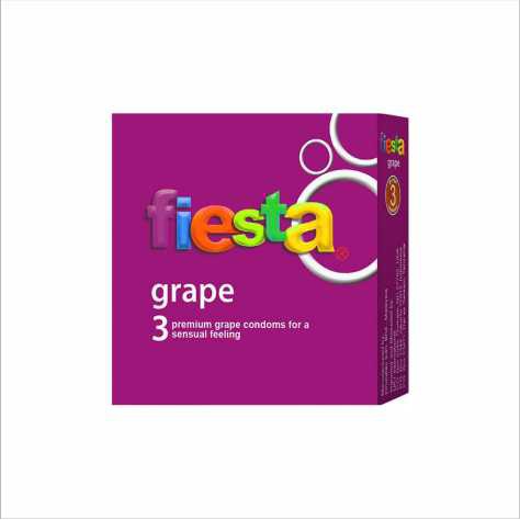 KONDOM FIESTA GRAPE (PRIVASI TERJAMIN)