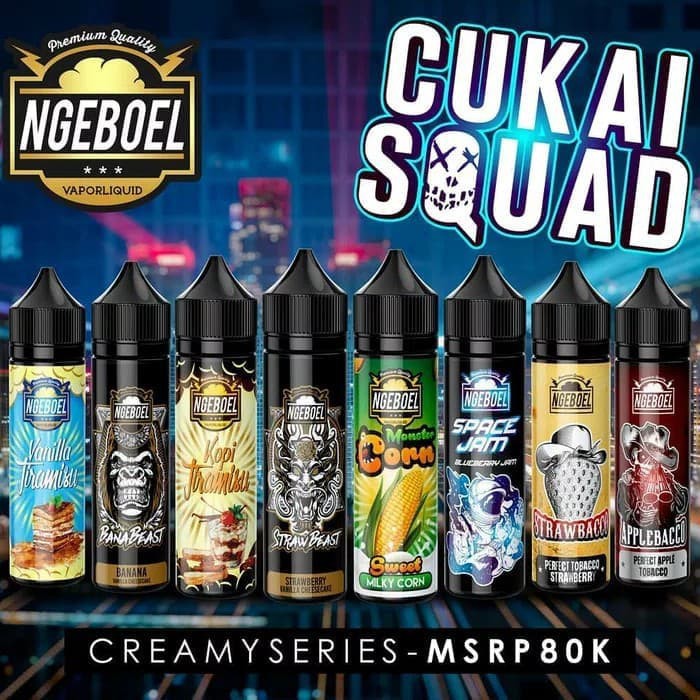 Lab51ngeboel Series Liquid Premium Enak Murah Bercukai Vape Nic