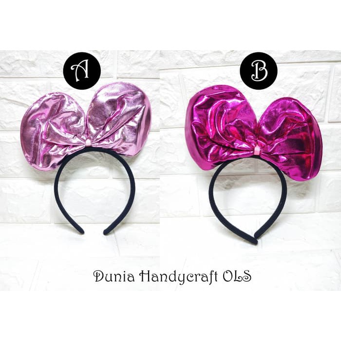 Bando Mickey Color Bando Manis Lucu Mickey Mouse Fashion