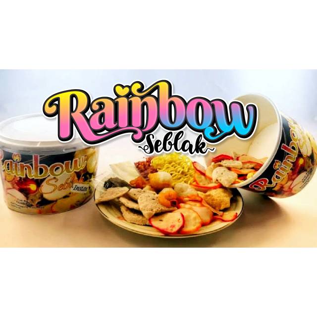 

Rainbow seblak instan