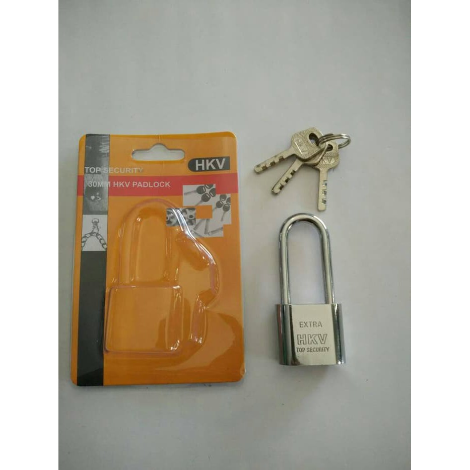 Gembok Rumah / Toko HKV 30mm Panjang