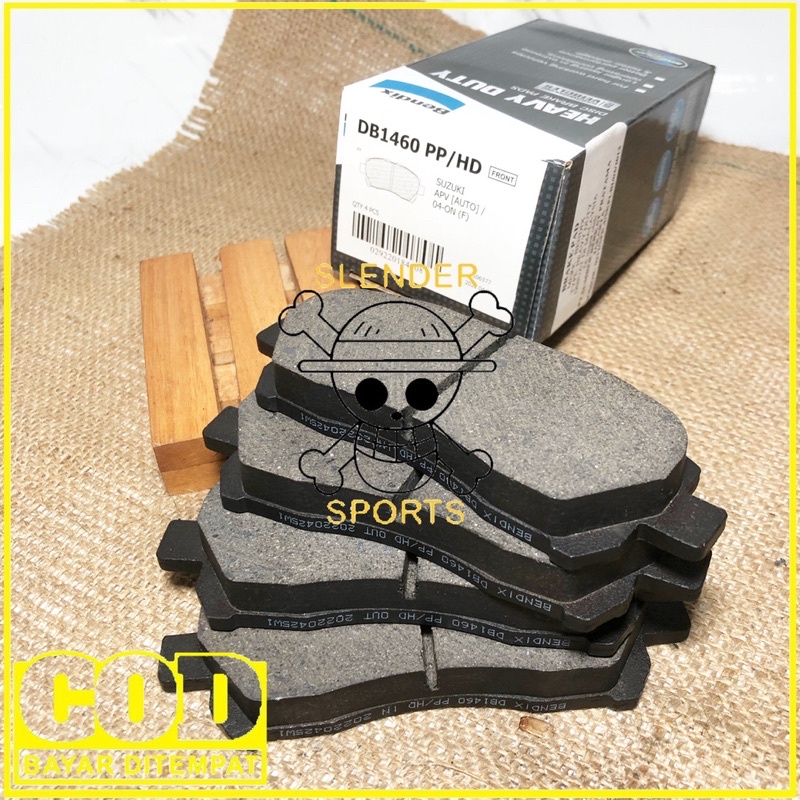 BRAKE PAD VELOZ DB 1460 HD - KAMPAS REM DEPAN AVANZA XENIA RUSH TERIOS APV BENDIX DB1460 HD