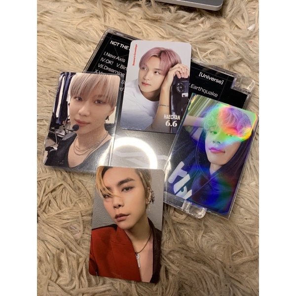 Photocard superm nct taeyong mark slowacid  haechan ready
