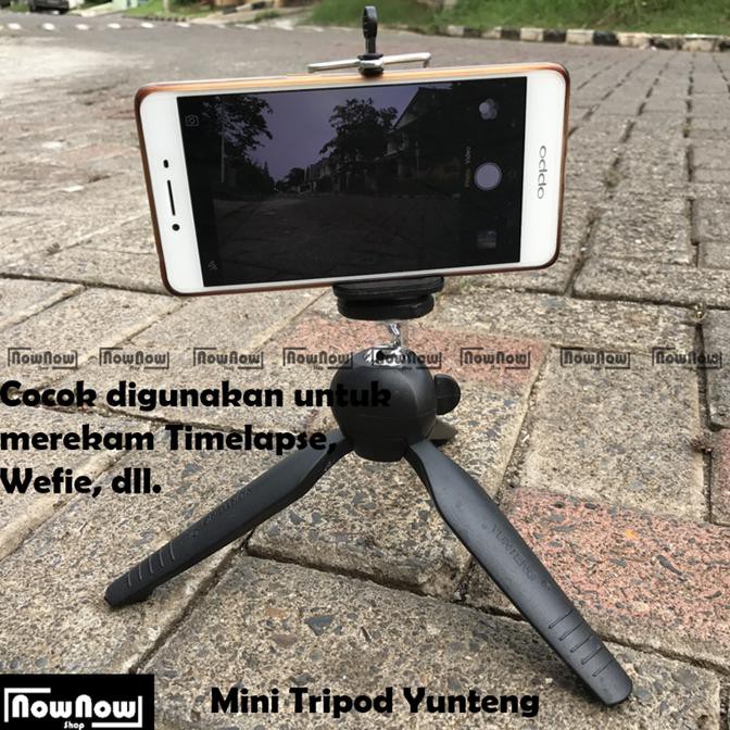 ☛☛ TERLAKU TRIPOD☛☛ TRIPOD MINI YUNTENG ORIGINAL YT-228 YT 228 FREE HOLDER U KAMERA HP SALE