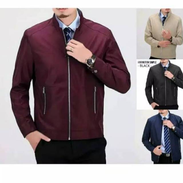 JAKET KANTOR/JAKET PRIA /JAKET SEMI FORMAL /JAKET HARIAN SIMPLE