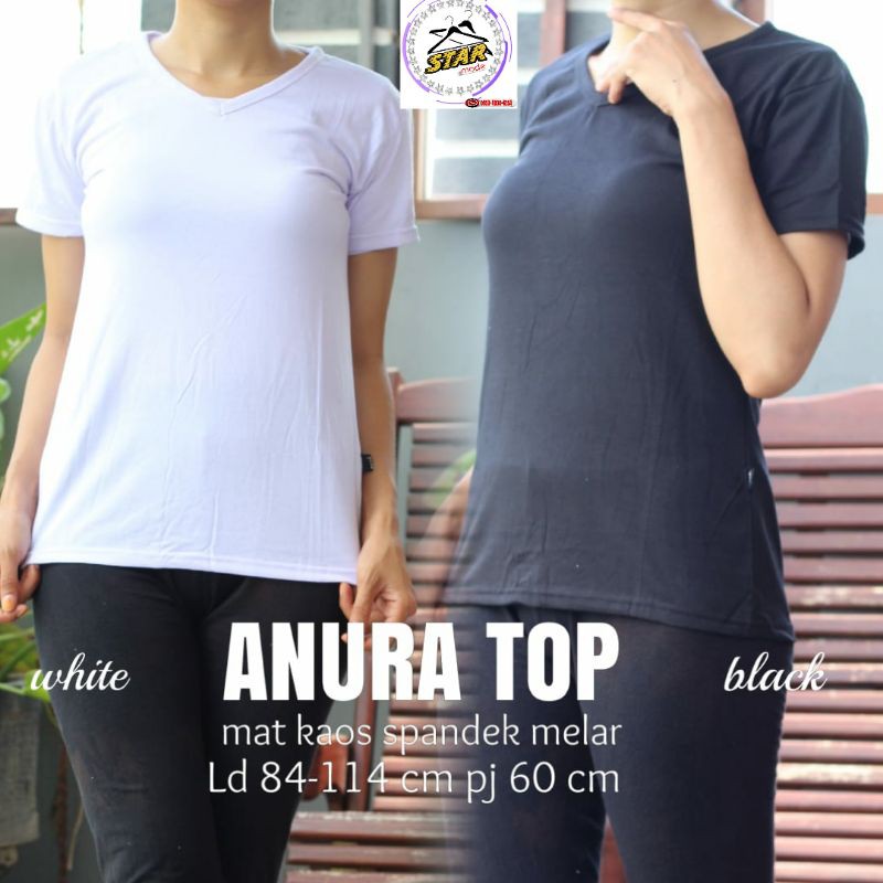 KAOS DALAMAN WANITA//KAOS MANSET LENGAN PENDEK TERBARU