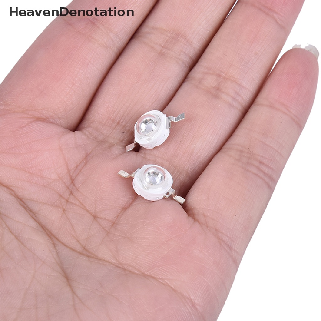 (Heavendenotation) 10pcs Lampu Bohlam Led Uv 3w 395nm