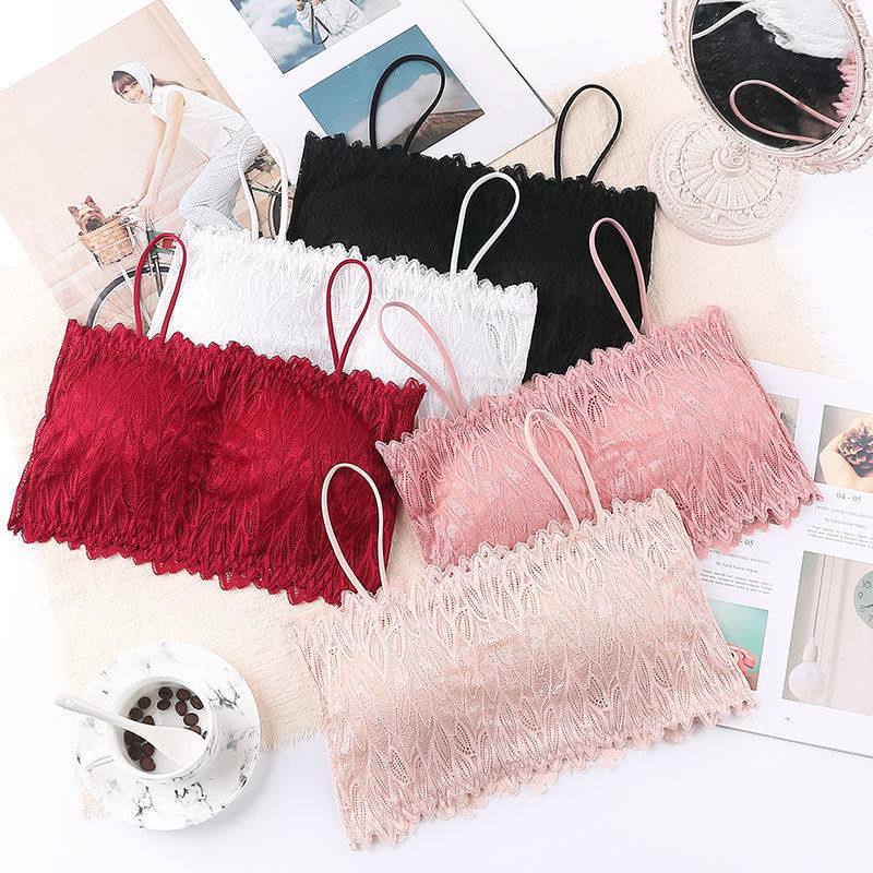 YAGOO - Pakaian Dalam Wanita Bra Renda Bralette Lace / Bra Crop Top Sport Bra Push Up Tanpa Kawat Bra Brukat bra46