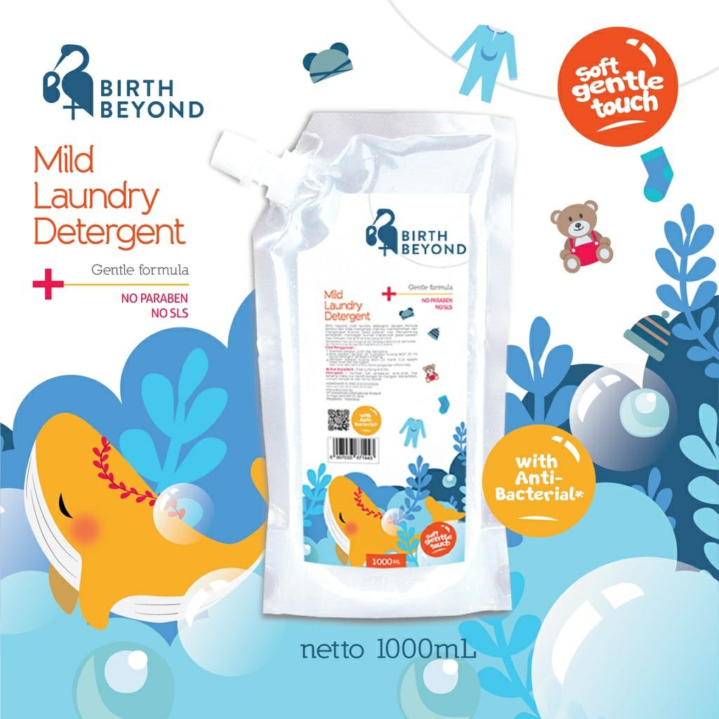 Birth Beyond Mild Laundry Detergent 1000ml