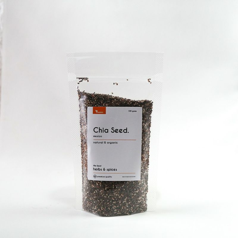 

Chia seed organic 100gram Rempah JSR Herbal super food chiaseed