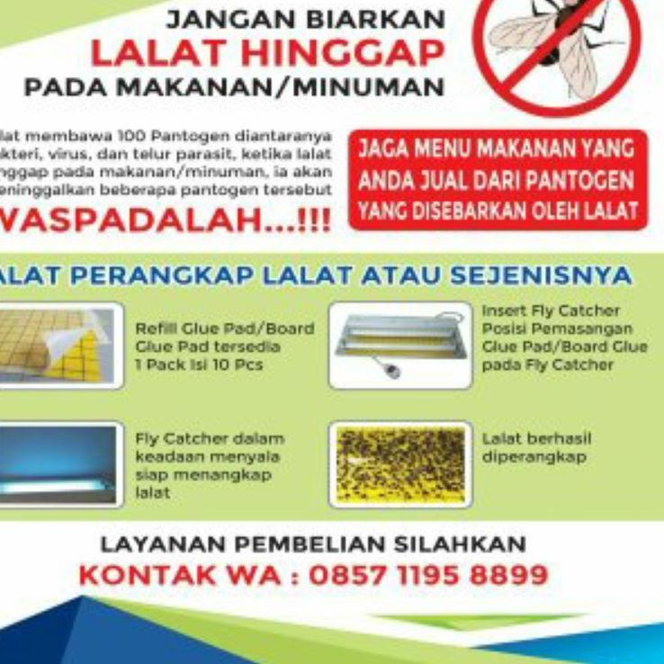 

Terlaris!! Glue Pad/Board Glue/Lem Perangkap Lalat,