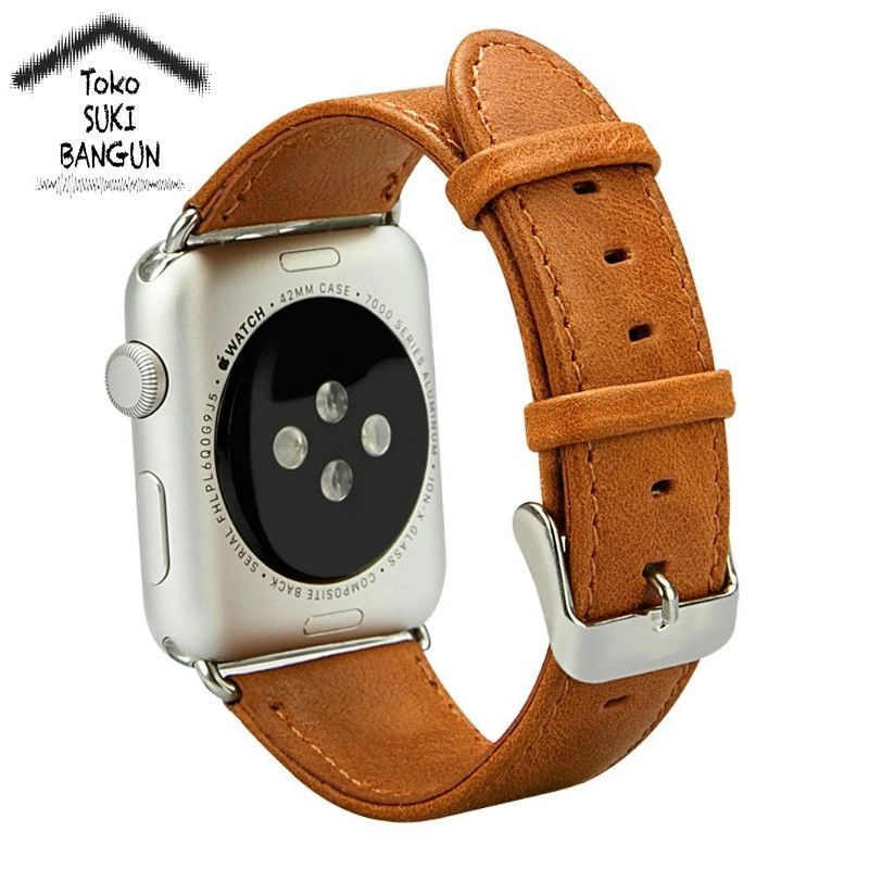 Strap Apple Watch Series 8 7 6 5 4 3 2 1 41mm 40mm 38mm TALI JAM VINTAGE Leather