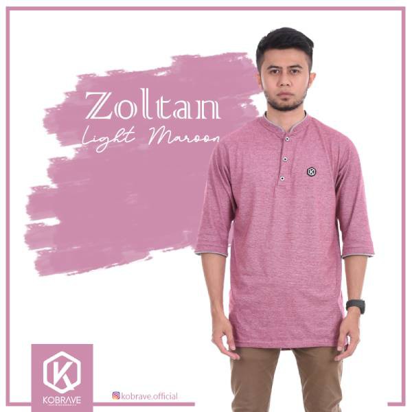 Baju Koko Pria Koko ZOLTAN Series Baju Koko Pria Busana Muslim Pria TERBARU