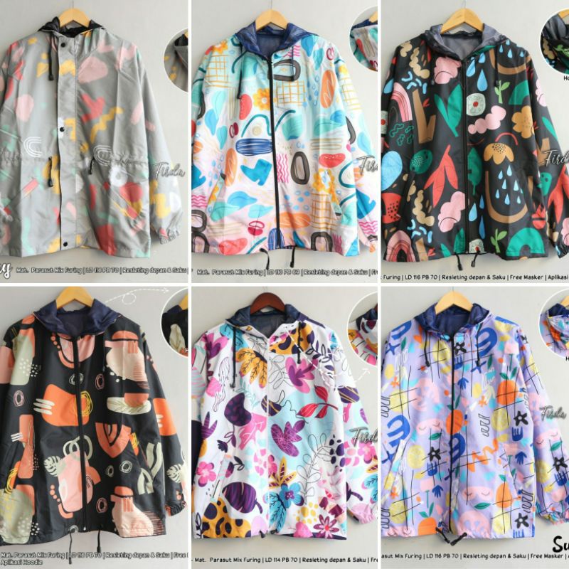 Jacket Jumbo - Jacket Parasut - Jacket Print