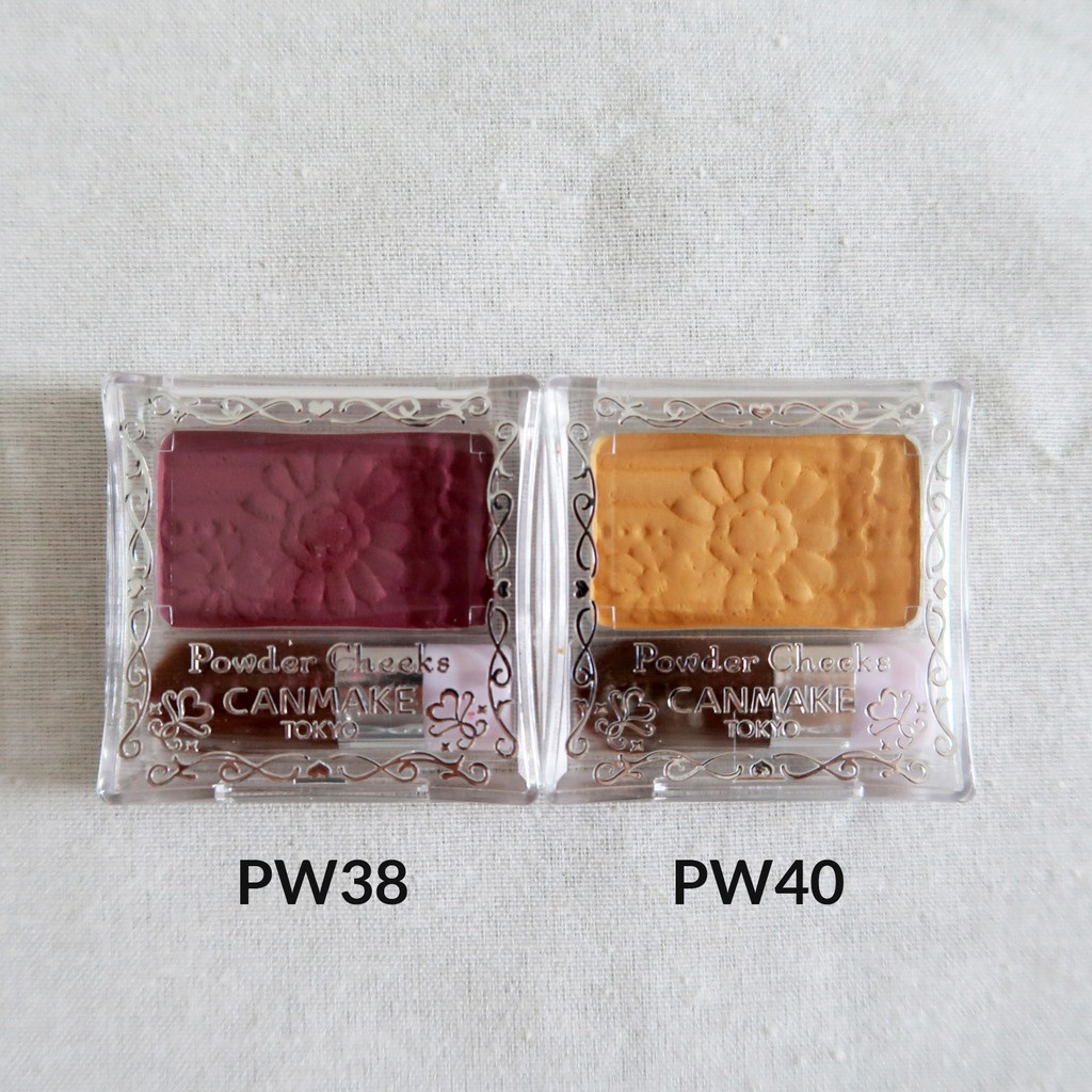 Preloved Canmake Powder Cheeks PW38 & PW40