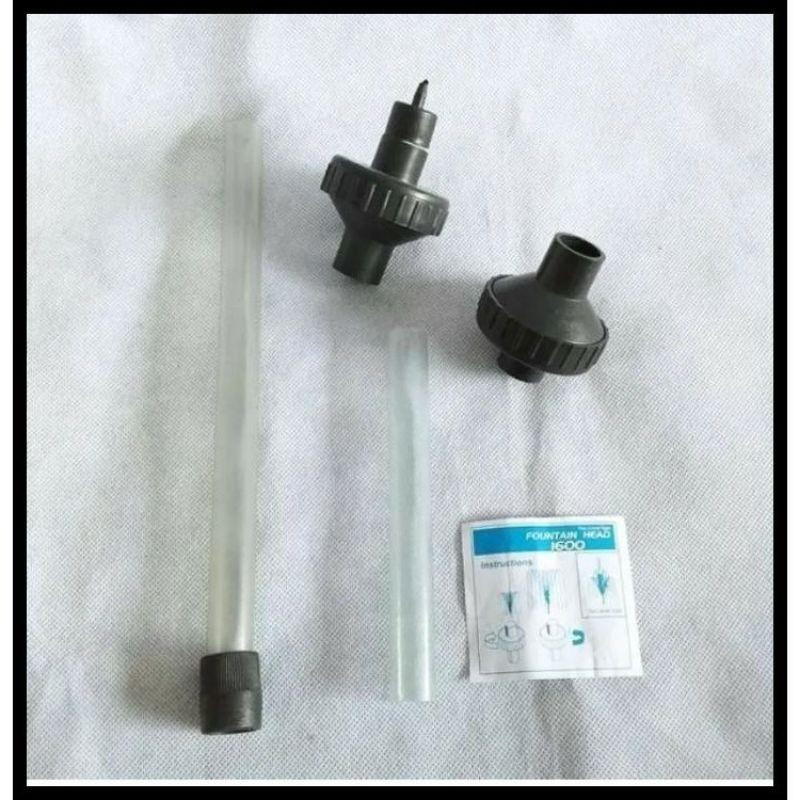 Shower Fountain Pipa Nozzle Air Mancur Kolam Aquarium