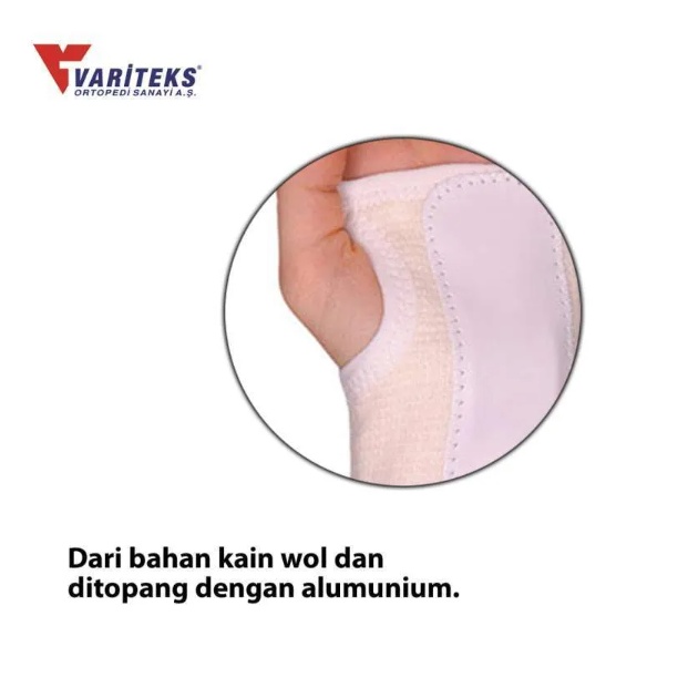 Variteks 301 Wrist Brace Splint / Deker pergelangan / Wrist Support