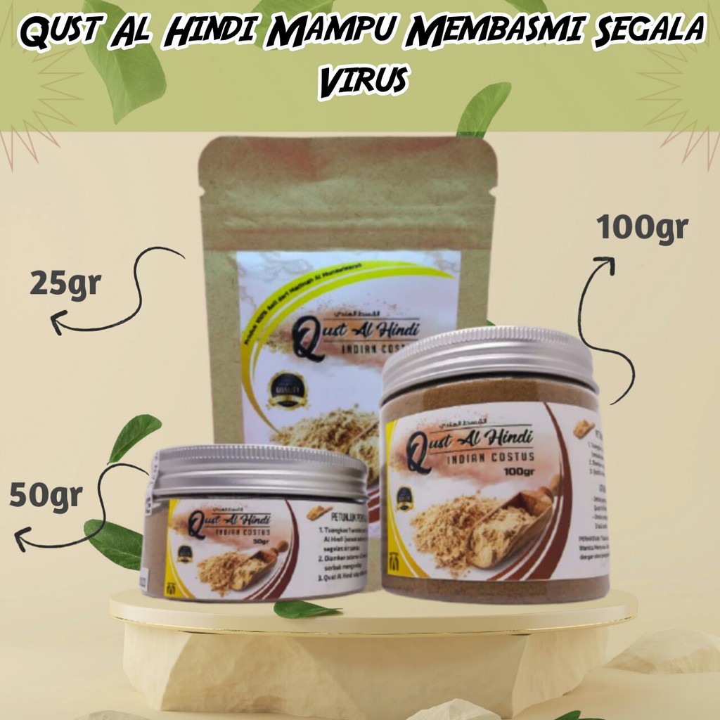 

Paket Qusthul Qustul Qisthul Qistul Qust Qist Quts Al Hindi Minuman Herbal Kemasan Serbuk Bubuk