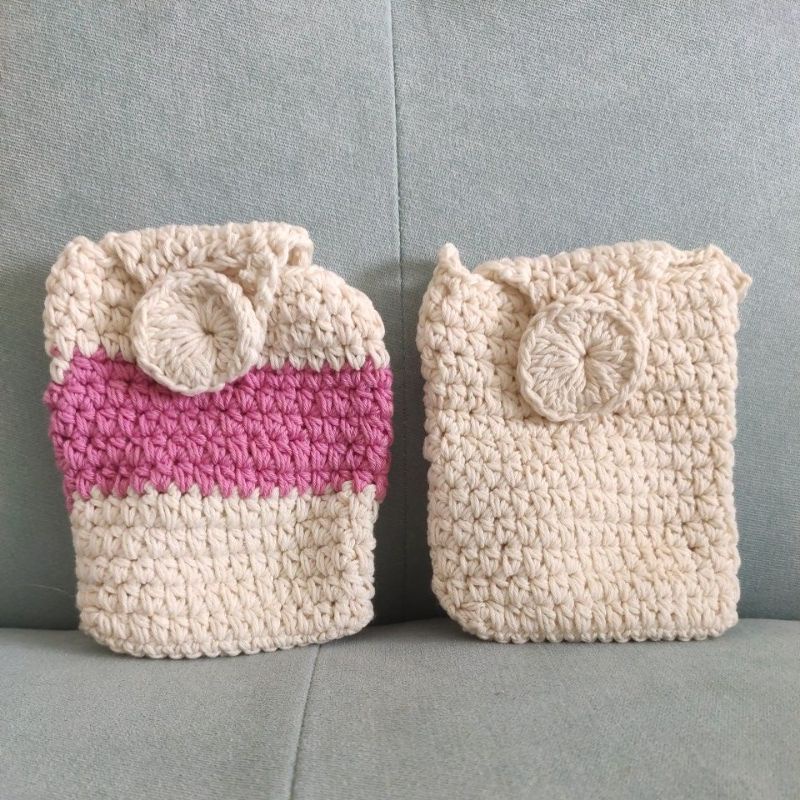 Tas Mini Selempang Rajut