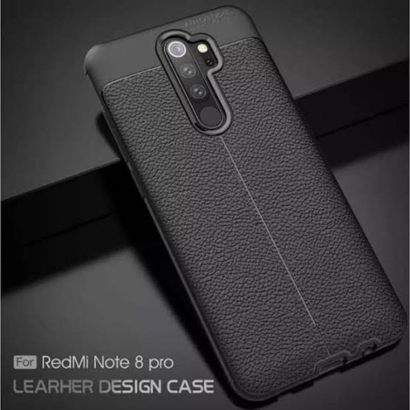 Softcase Xiaomi Redmi Note 8pro Autofocus Leather Ultimatte