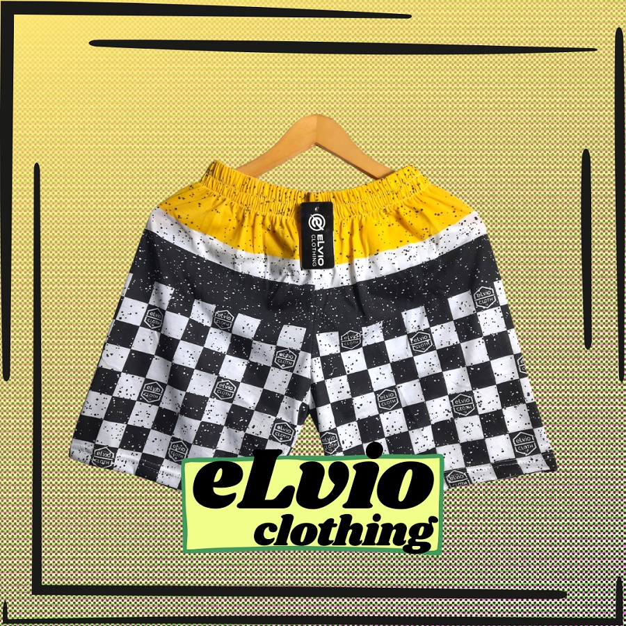 Celana boxer distro premium elvio clothing | Celana pendek | Celana distro